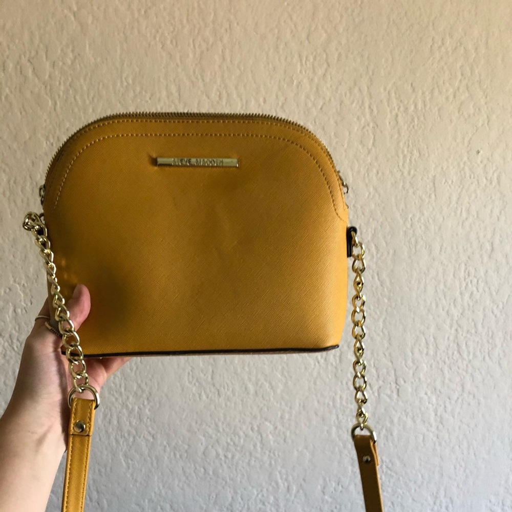 Yellow Steve Madden Cross Body Purse